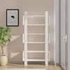 Hexa Engineered Wood Bookshelf Multipurpose Storage Rack in Giant Wood and Frosty White