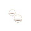WOODENMOOD Round Wall Rack