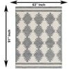 Dakota Chevron Carpet Size 7.7x5.3 ft.