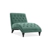 Pion Velvet Chaise Launger in Blue Colour