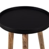 Metalsmith Solid Wood Side Table in Natural Finish