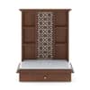 Aroha Small Solid Wood and Banswara Preyer Unit In Honey Finish