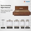 Sleepwell My Mattress Plush High-Resilience (HR) Foam Plush Firm High Density (HD) Foam King Size (Thickness: 8 Inches, Dimensions: 78 X 72 Inches)