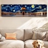 Islamic Architecture Canvas Wall Art 12 x 46 Inch