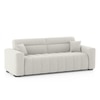 Basso 3 seater Sofa in White Boucle