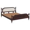 Regal Shesham Solid Wood King Size Bed Non Storage Bed In Provincia Teak Finish