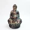 Water Fountain Meditating Buddha Serenity Water Fountain in Multicolor Colour