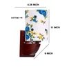 Devansh Solid Wood Electric Wall Light in Multi Colour with Multi Shade Count of 1 Light