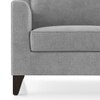 Abbey Sofa (Colour : Granite Weave, Cushion : Hard, Seating Capacity : 1 Seater)