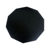 Metalsmith Solid Wood Side Table in Black Finish