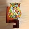 Devansh Solid Wood Electric Wall Light in Multi Colour with Multi Shade Count of 1 Light