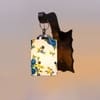 Devansh Solid Wood Electric Wall Light in Brown Colour with Multi Shade Count of 1 Light