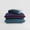 Stoa Paris 300TC UltrSatin Super King Bedsheet Set Satin Super Blue Teal