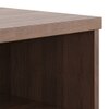 Misosa Engineered Wood Bedside Table in Classic Walnut Finish