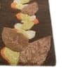 Jaipur Rugs Botanical Wool And Viscose 6x9 Feet Dark Brown And Indian Brown Hand Tufted Rug Carpet