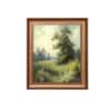 Artistry Landscape Flower Meadow Floral Canvas Wall Canvas Wall Prints Set of 1 Multicolor Matte