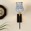 Devansh Metal Electric Wall Light in Black Colour with Multi Shade Count of 1 Light
