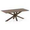 Anderson Solid Wood 8-Seater Dining Table with 8 Celia Accent Dining Chair
