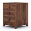 Magellan Solid Wood Bedside Table in Teak Finish