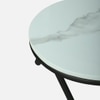 Bamba Metal Side Table in Black Colour
