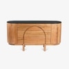Andaman Nancowry Solid Wood Chest of Drawers in Brown Colour