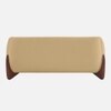 Amala Velvet 2 Seater Sofa Beige in Colour