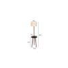 Faraday Faraday Floor Lamp with Side Table