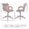 Joorrdonn Mid Back Executive Chair in Ten Brown Colour
