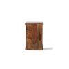 Arista Sheesham Wood Bedside Table in Teak Finish