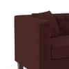 Windsor Premium 2 Seater Fabric Sofa in Deep Crimson Velvet Colour