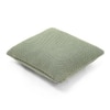 Knitted Purl Ryegrass Cotton Cushion Cover 16X16 Inches
