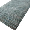 Jaipur Rugs Striped Wool And Viscose 5x8 Feet Medium Grey Hand Tufted Rug Carpet
