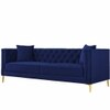 Haruko Fabric Sofa - Navy Blue
