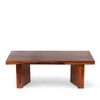 Kassel Sheesham Wood Contemporary Rectangle Coffee Table In Honey Finish