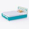 Color Play Double Bed In Caribe Colour