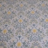 Iris White Floral 400 TC Cotton Flat King Size Bedsheet with 2 Pillow Covers – Threads