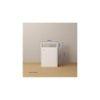 Emi Engineered Wood Bedside Table in White Finish