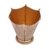 Flower Pot Planter Set Of 3 In Gold Colour