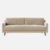 Reiti Velvet 3 Seater Sofa in Cream Colour