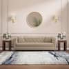 Windsor Premium 3 Seater Fabric Sofa in Biscuit Velvet Colour