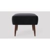 Billie Ottoman Color in Black