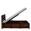 Ashford Solid Wood Queen  Size Bed With Hydraulic Storage (Provincial Teak Finish)