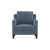 Abbey 1 Seater Fabric Sofa In Ocean Weave Colour