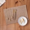Thundi Set Of 2 Placemats With Beige Colour