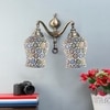 Devansh Metal Electric Wall Light in Multi Colour with Multi Shade Count of 2 Lights