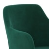 Owen Fabric Lounge Chair in  Luxe Green Colour