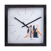 Gemini Zodiac Wooden Wall Clock with Playful Illustration