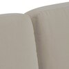Modernelegance Wood Right Aligned 3-Seater With Upholstery Non Storage Sofa In Grey Colour