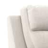 Emila 1 Seater Fabric Sofa in Cream Colour