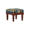 Zoya Solid Wood  Ottomon in  Multicolor Colour